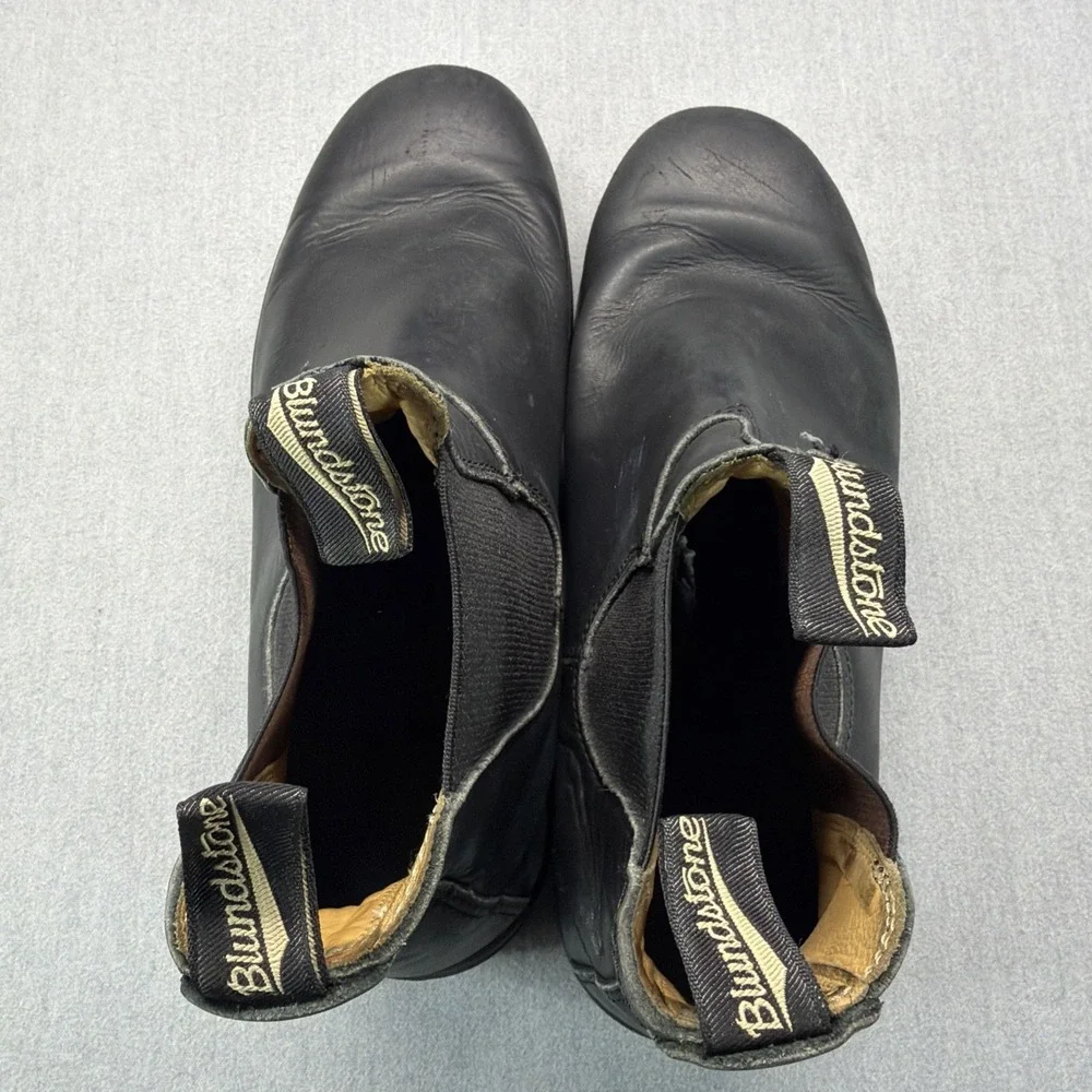 Blundstone Originals Chelsea Boots Black Leather Men's Size US 11